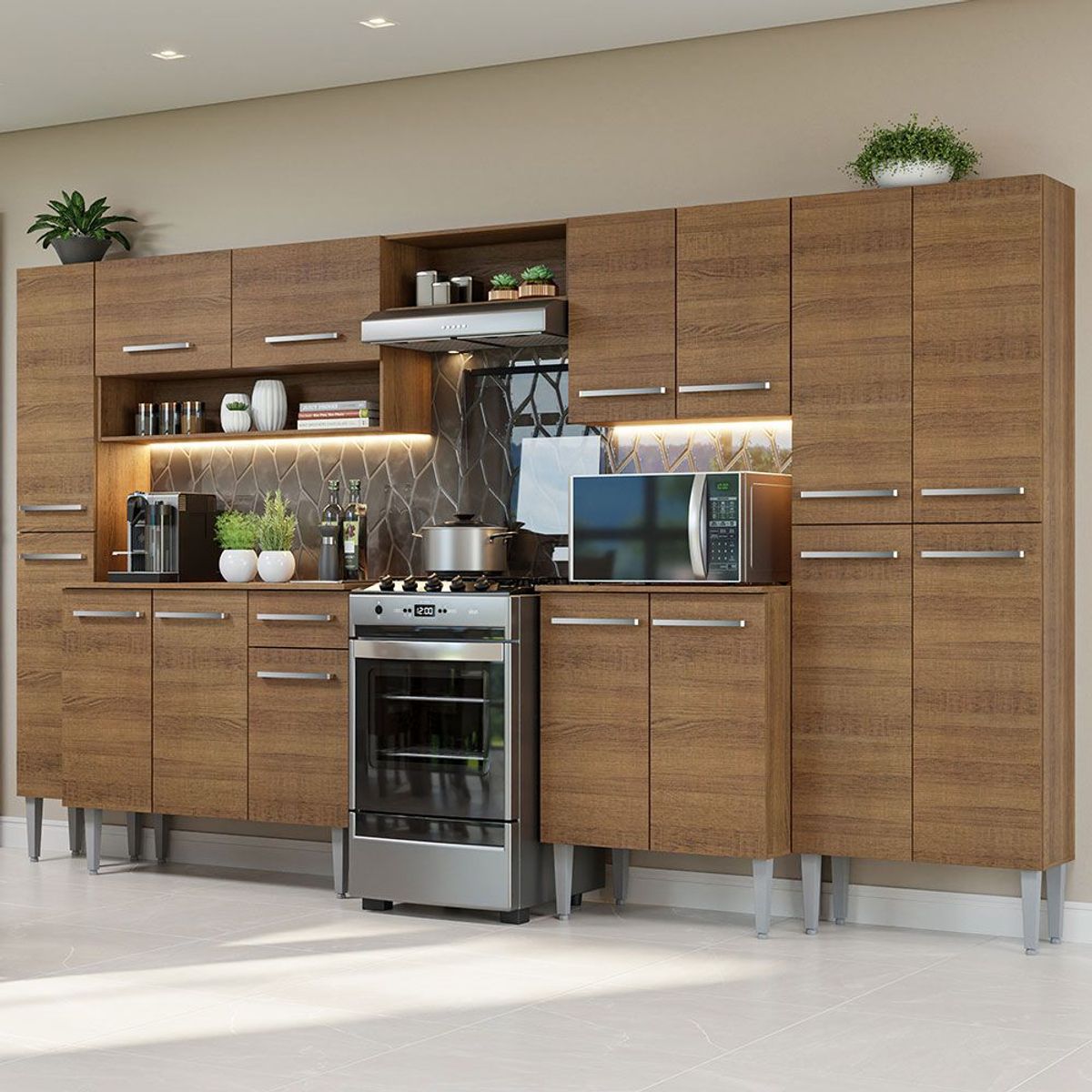 MADESA - Cocina Integral Emilly 3.25 Metros 02