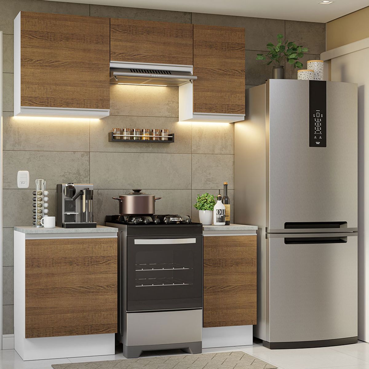 MADESA - Cocina Integral Glamy 1.60 Metros 07