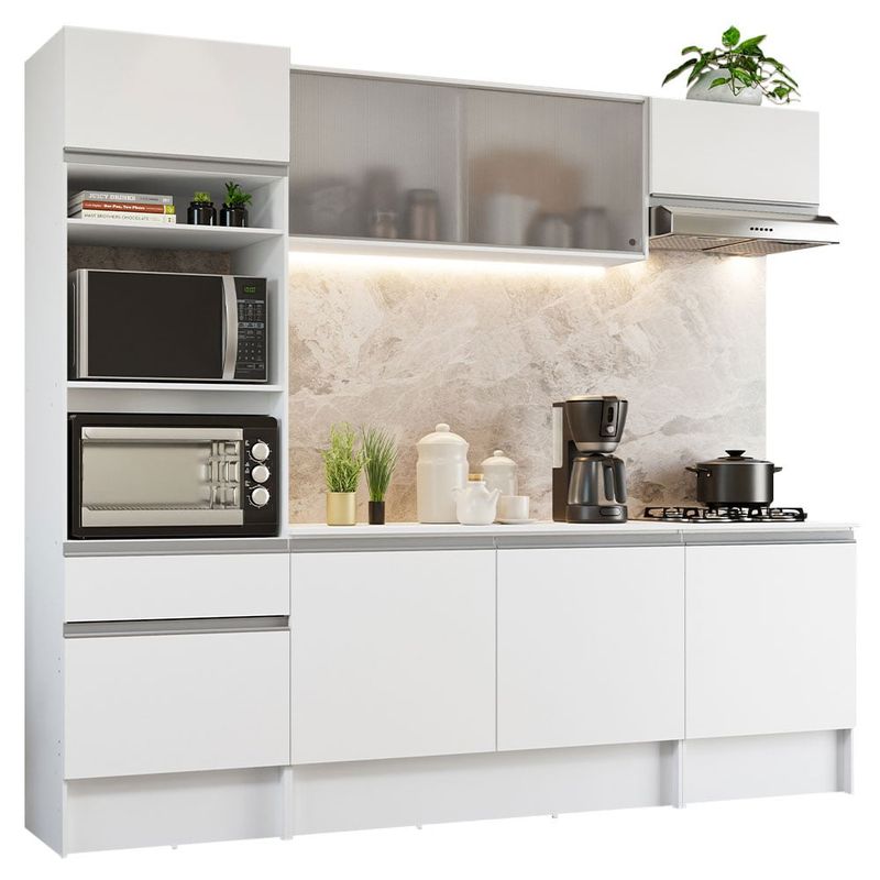 MADESA - Cocina Integral Topazio 2.40 Metros con Encimera