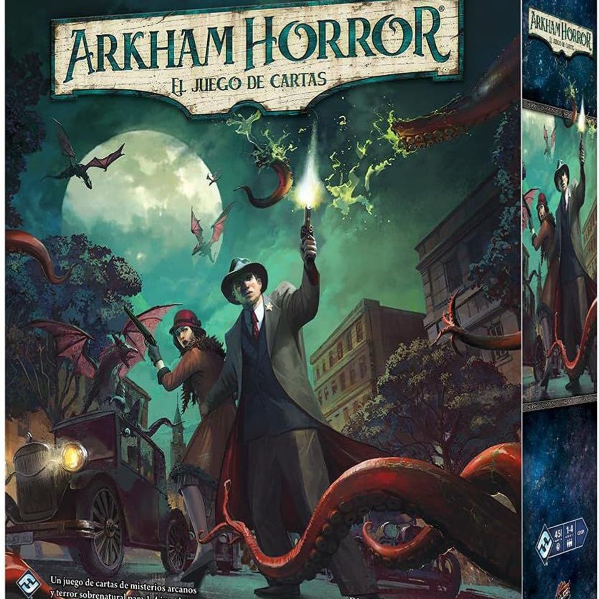 JUGANDO Y EDUCANDO - Juego De Mesa Arkham Horror Juego De Cartas Adultos