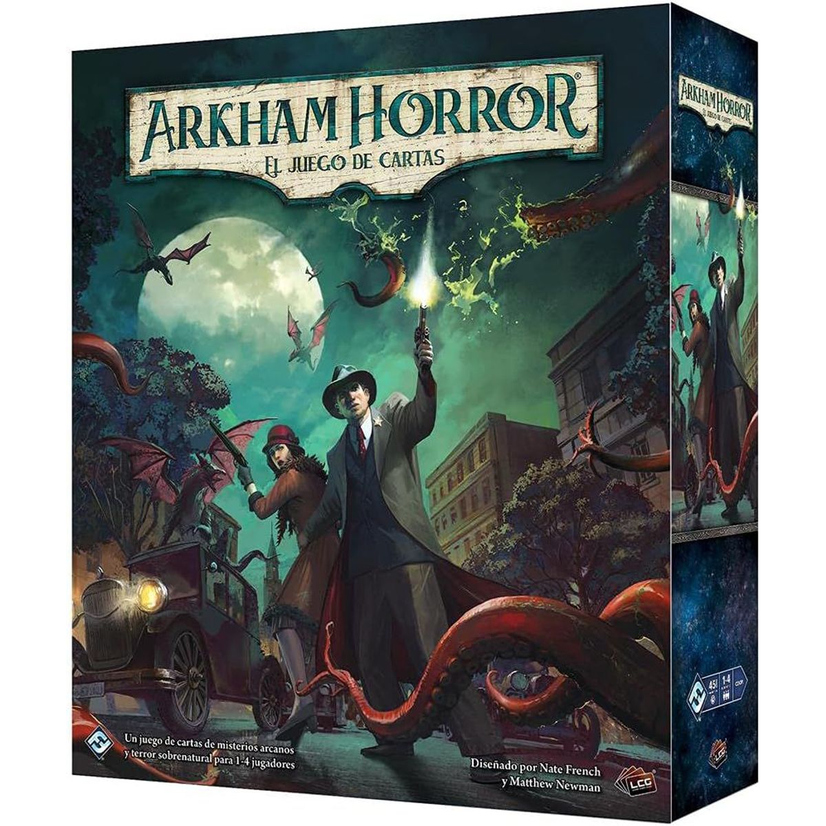 JUGANDO Y EDUCANDO - Juego De Mesa Arkham Horror Juego De Cartas Adultos