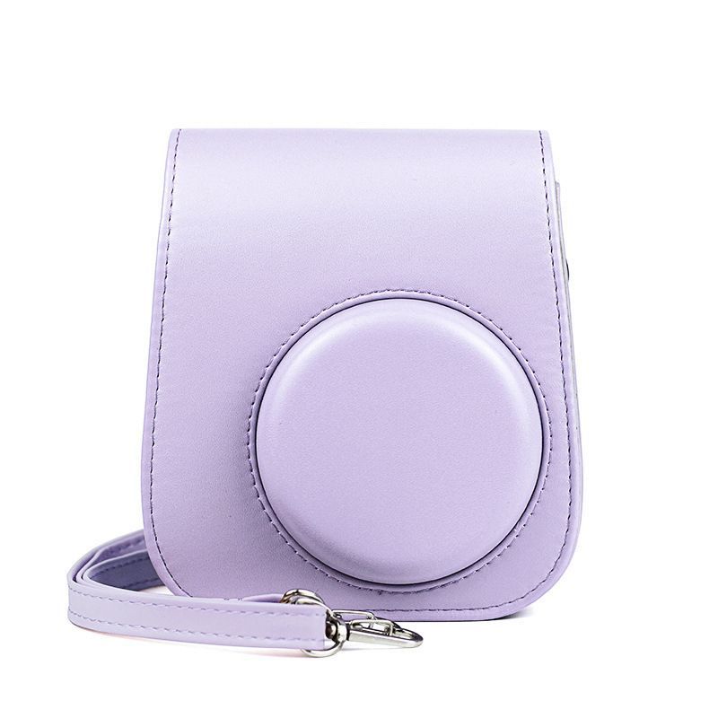 GENERICO - Estuche para cámara instax mini 12/11/ 9 - Lila