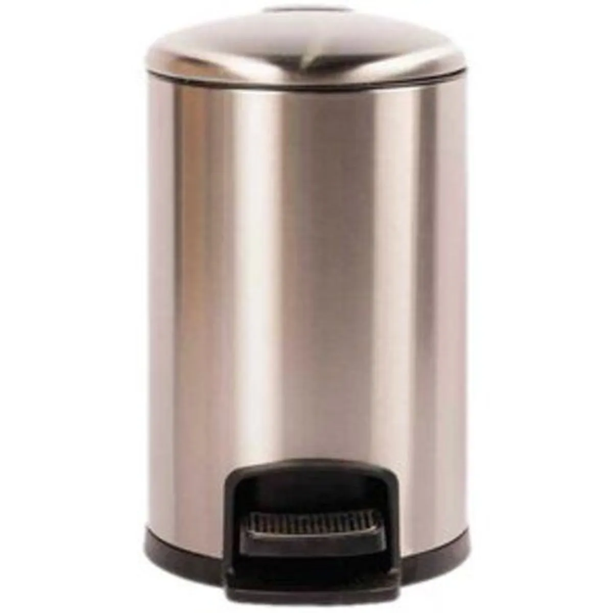 GENERICO - Caneca De Basura-Diseño Elegante-Acero Inoxidable -12 Litros