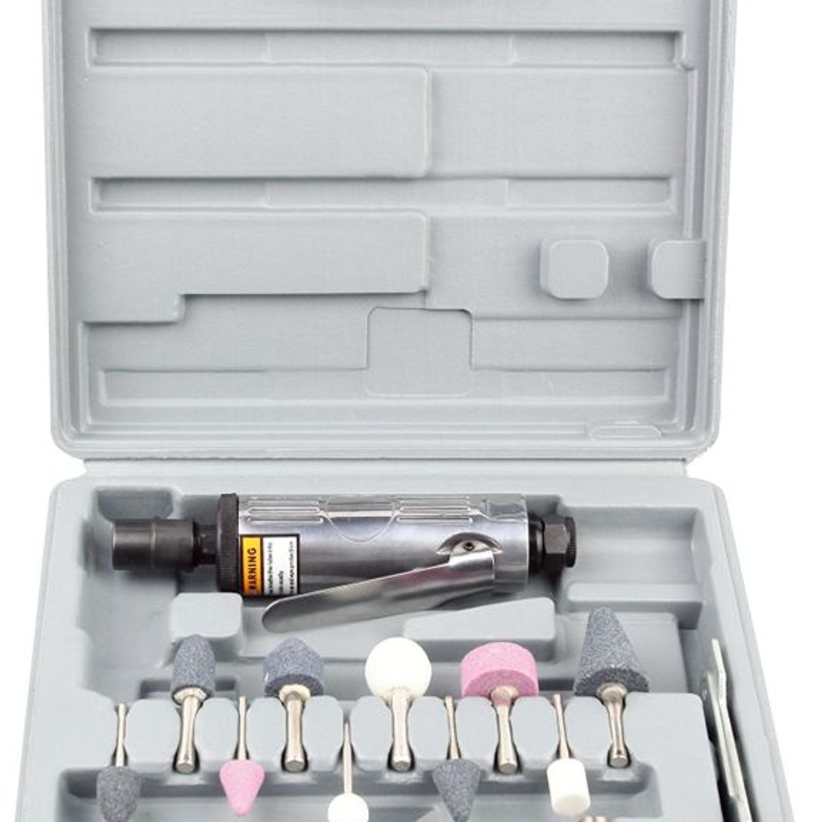 POWER - Motortool Mototool Neumático De ¼ Grande Trabajo Pesado Kit