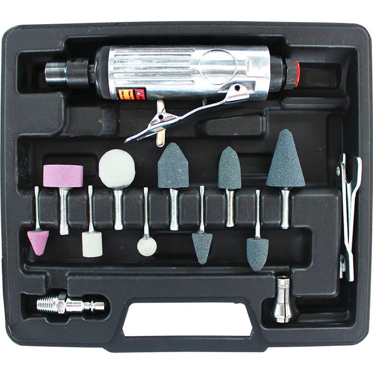 POWER - Motortool Mototool Neumático De ¼ Pequeño Trabajo Pesado Kit