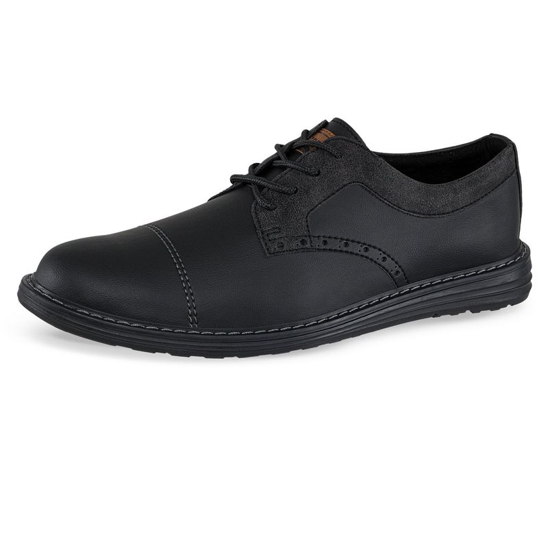 CROYDON - Tenis Casuales Ferman Negro Croydon para Hombre