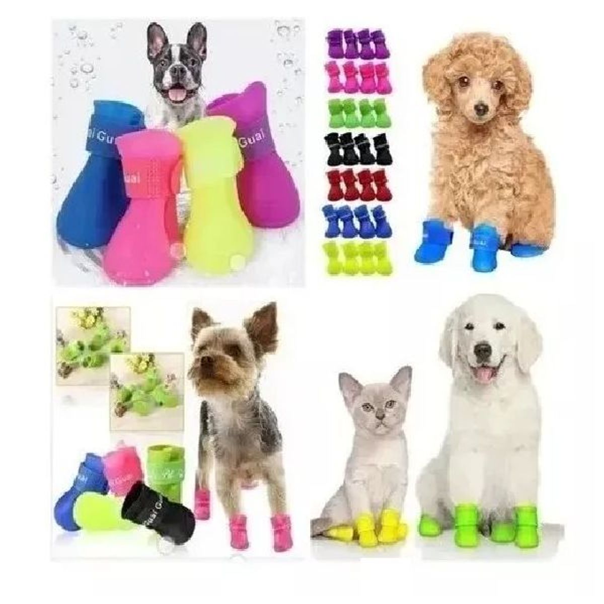 GENERICO - Zapatos para perros Talla L perros grandes