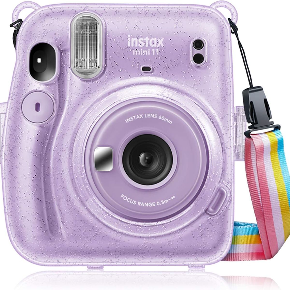 GENERICO - Protector para cámara instax mini 11- Lila