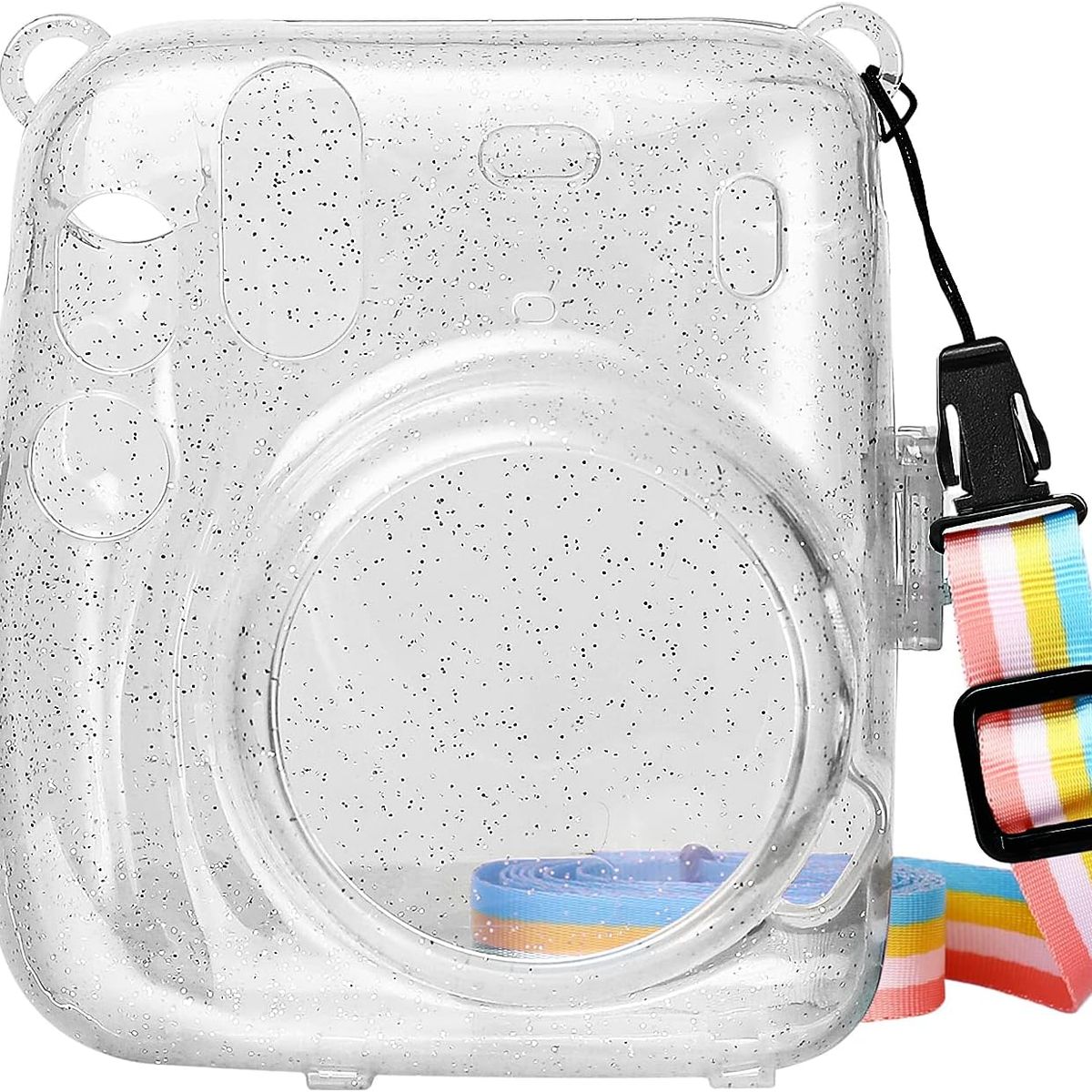 GENERICO - Protector para cámara instax mini 11 - Transparente Escarchado