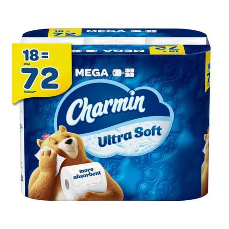 GENERICO - Papel Higiénico Charmin Ultra Suave 18 Unidades / 466673