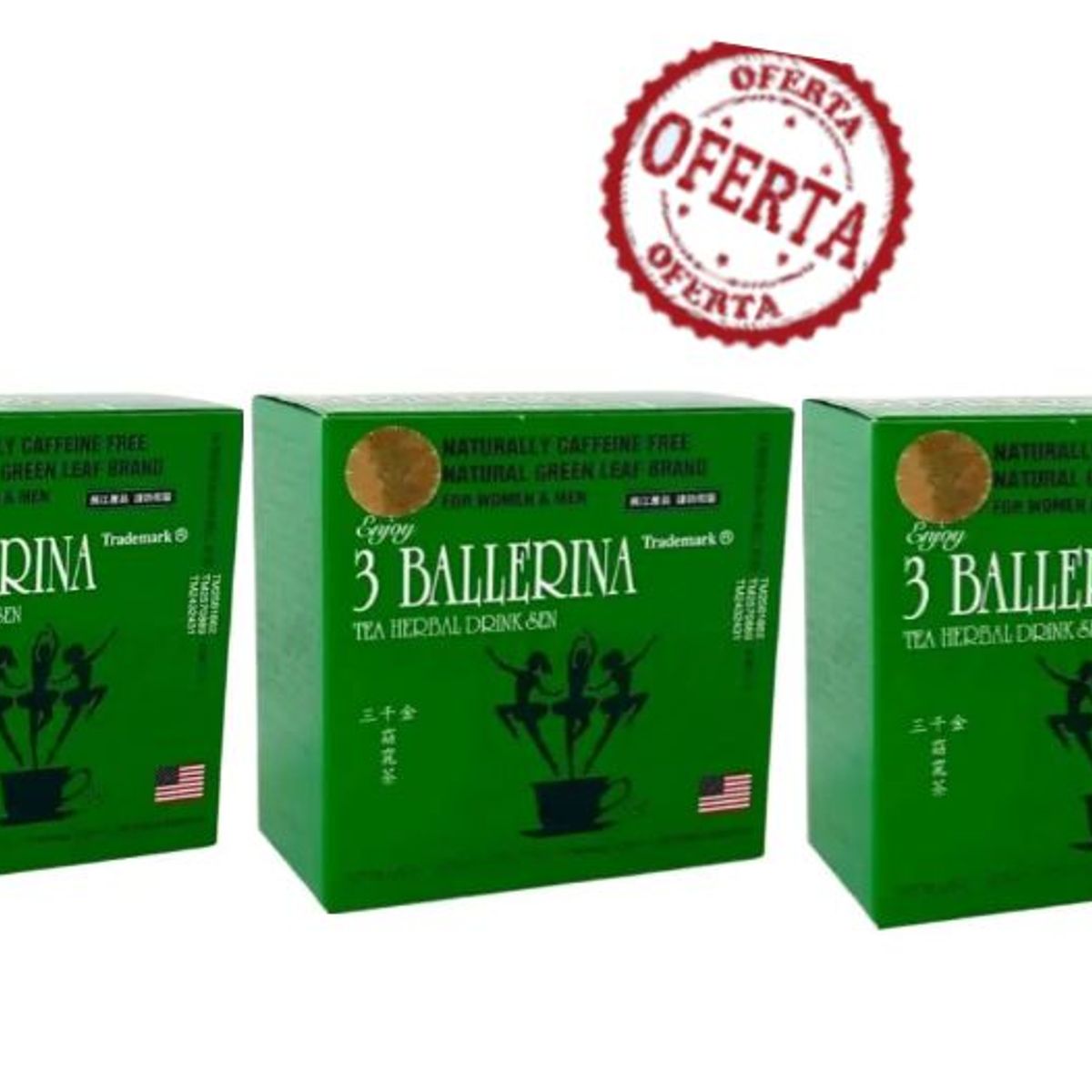 GENERICO - Promoción Te Ballerina Herbal Usa Invima x3
