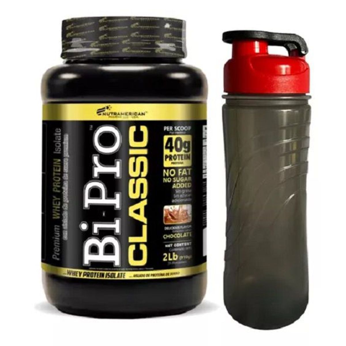 MEGAPLEX - Bipro Classic X 2lb - Sin Grasa - Sin azúcar Adicionada CHOCOLATE