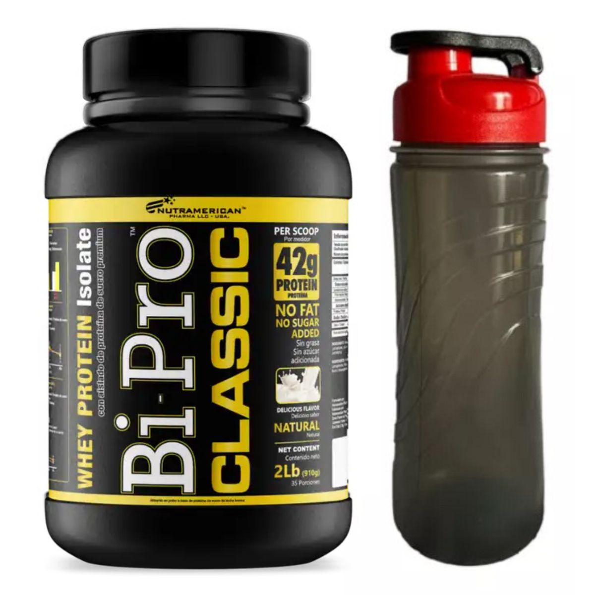 MEGAPLEX - Bipro Classic X 2lb - Sin Grasa - Sin azúcar Adicionada NATURAL