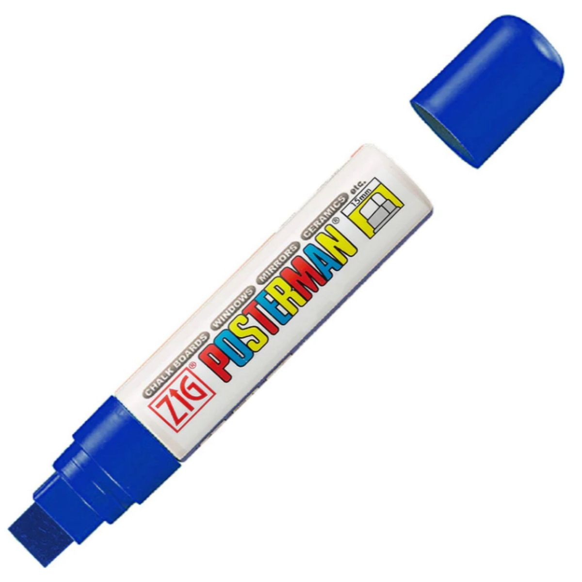 POSTERMAN - Marcador de vinilo Pma-120 Azul Posterman