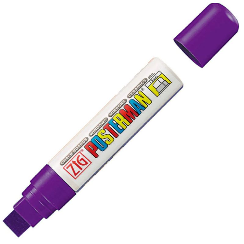 POSTERMAN - Marcador de vinilo Pma-120 Morado Posterman
