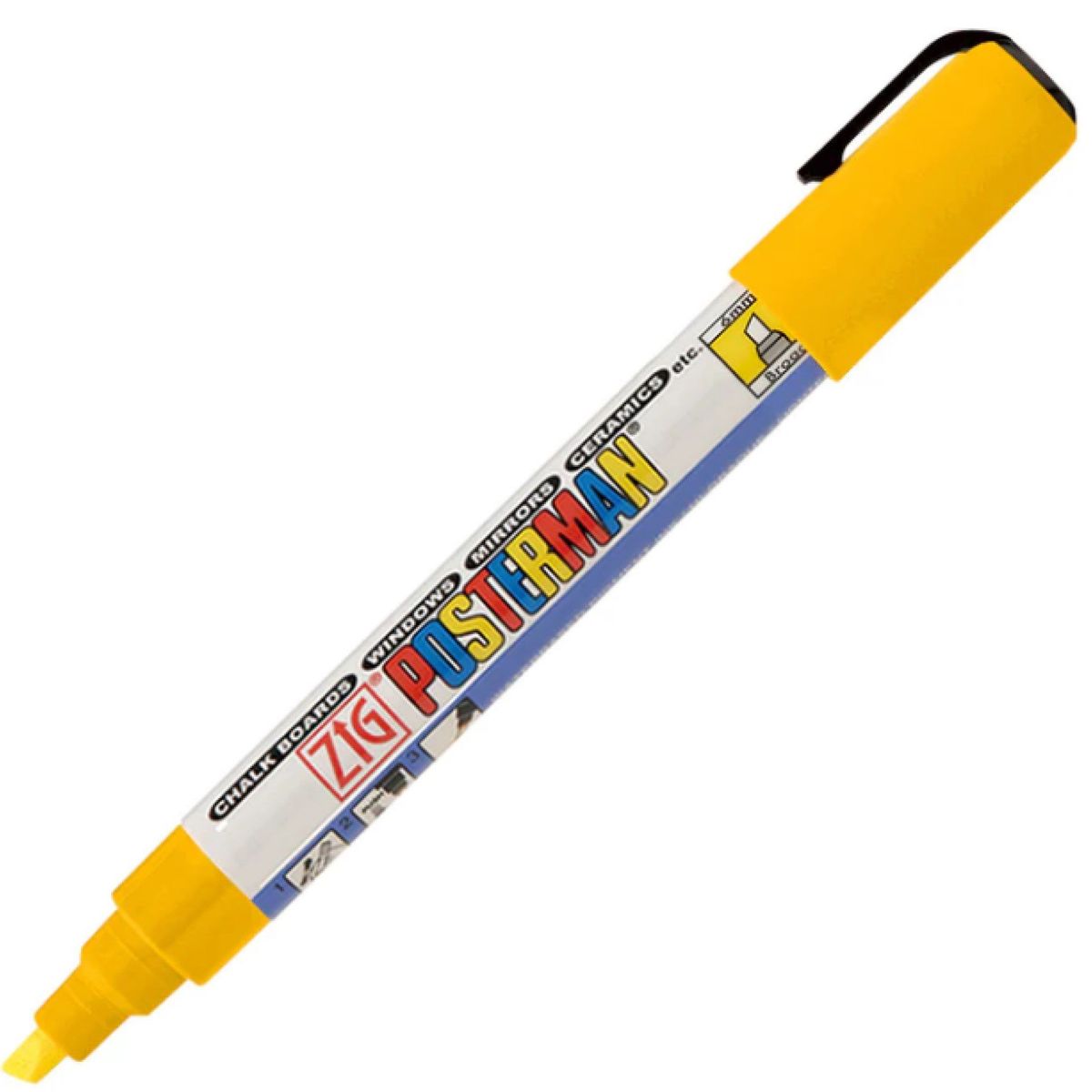 POSTERMAN - Marcador de vinilo Pma-50 Amarillo Posterman