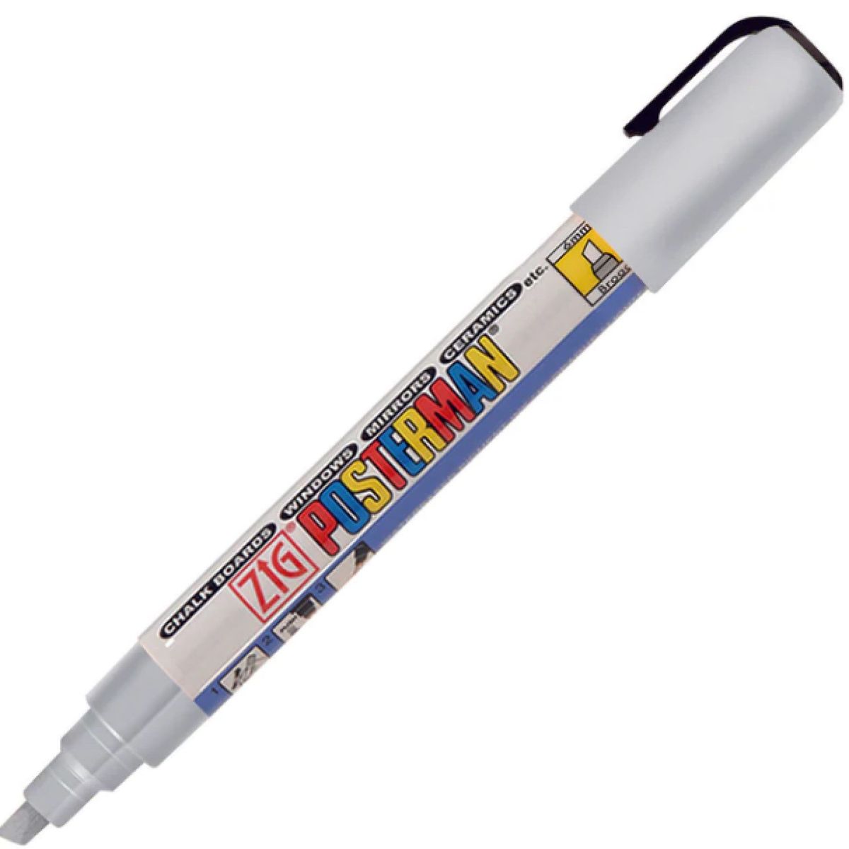 POSTERMAN - Marcador de vinilo Pma-50 Plata Posterman