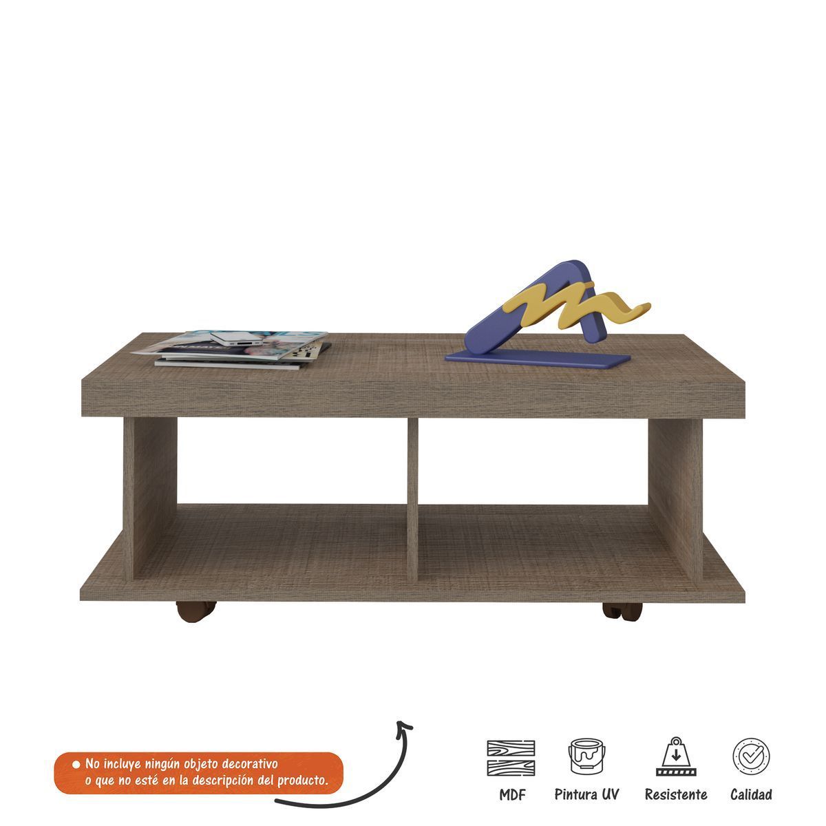 BERTOLINI - Mesa Centro Bertolini Dunas Canela