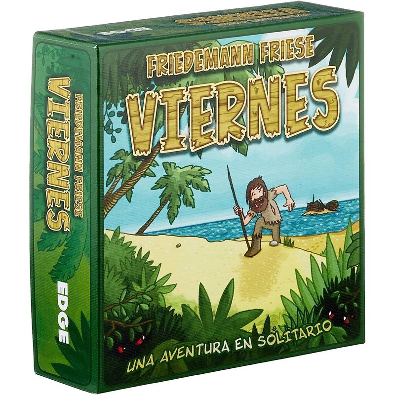 ASMODEE - Juego De Mesa Viernes Cartas En Solitario Para Adultos Niños
