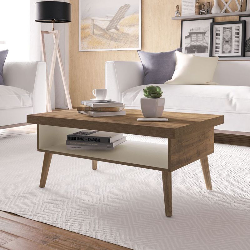 BERTOLINI - Mesa De Centro Lucca Estilo Boho