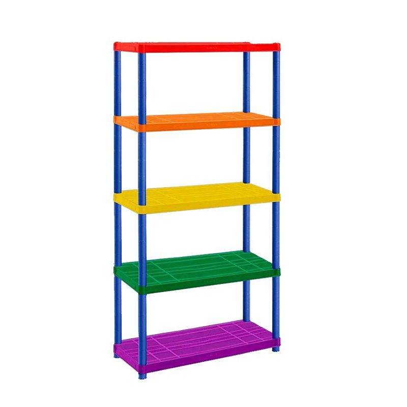 RIMAX - Estanteria Solido 15" 5 Niveles Rimax Arcoiris