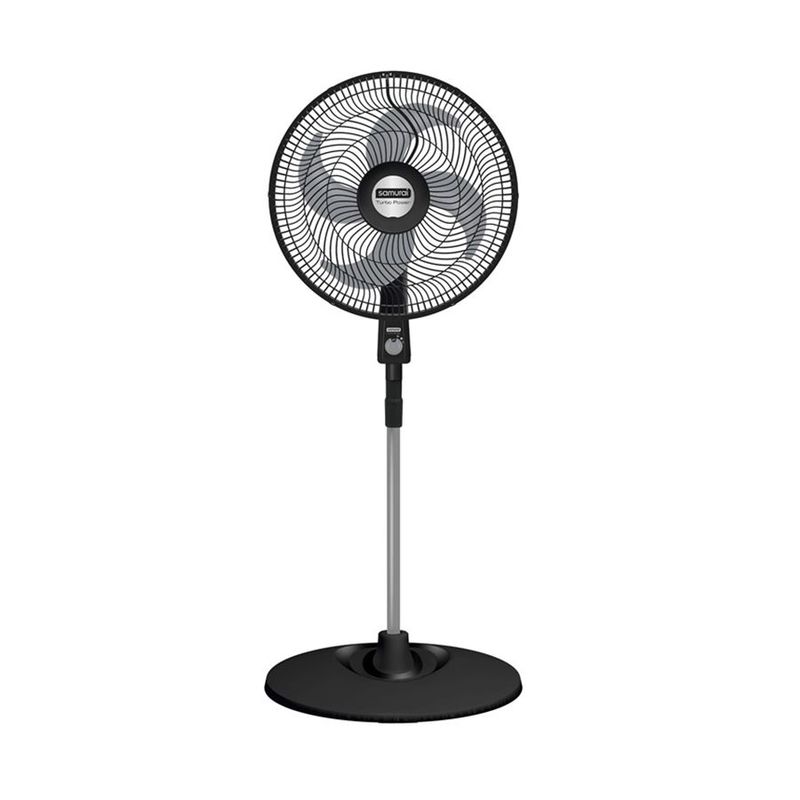 SAMURAI - Ventilador de Piso Samurai Turbo Power - Negro