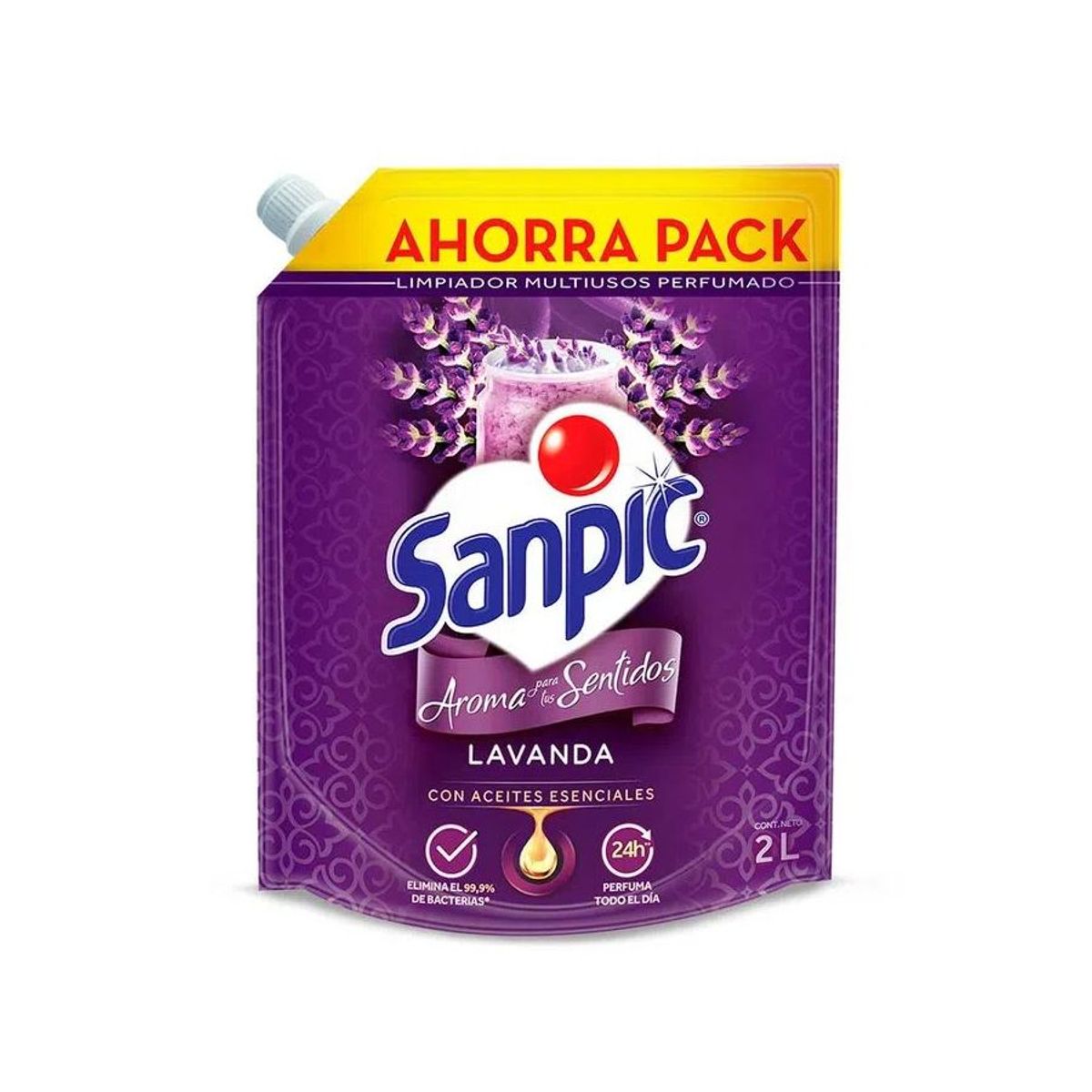 SANPIC - Limpiador Multiusos Sanpic Lavanda 2 Litros Doypack