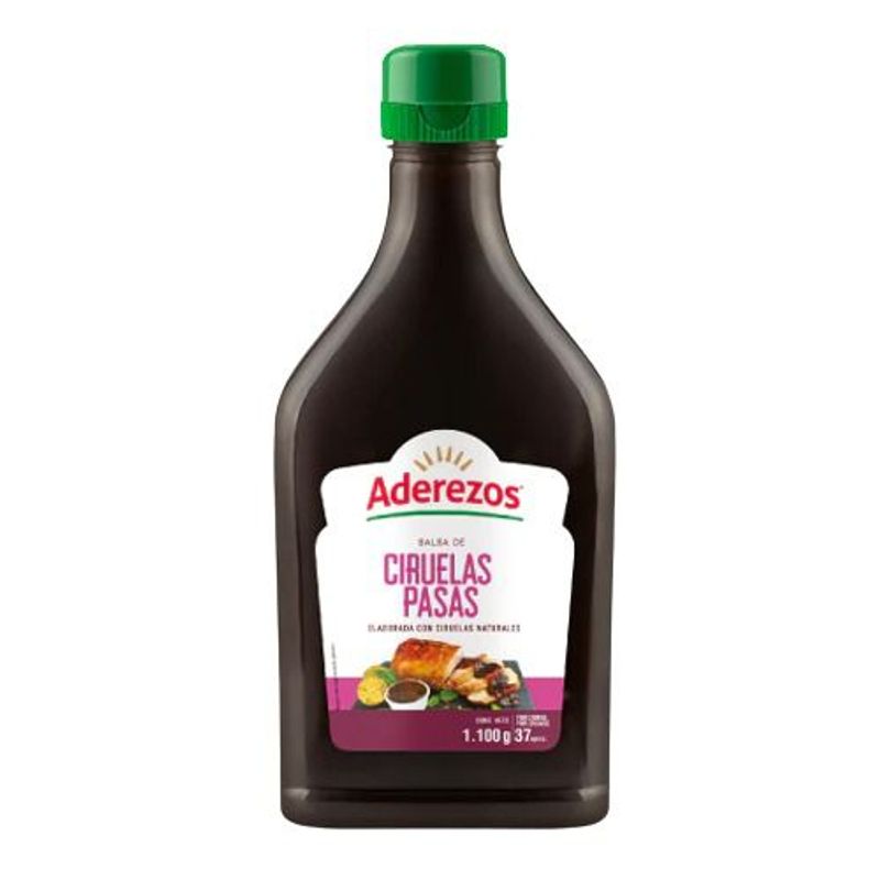 ADEREZOS - Salsa De Ciruelas Pasas Aderezos X 1100g