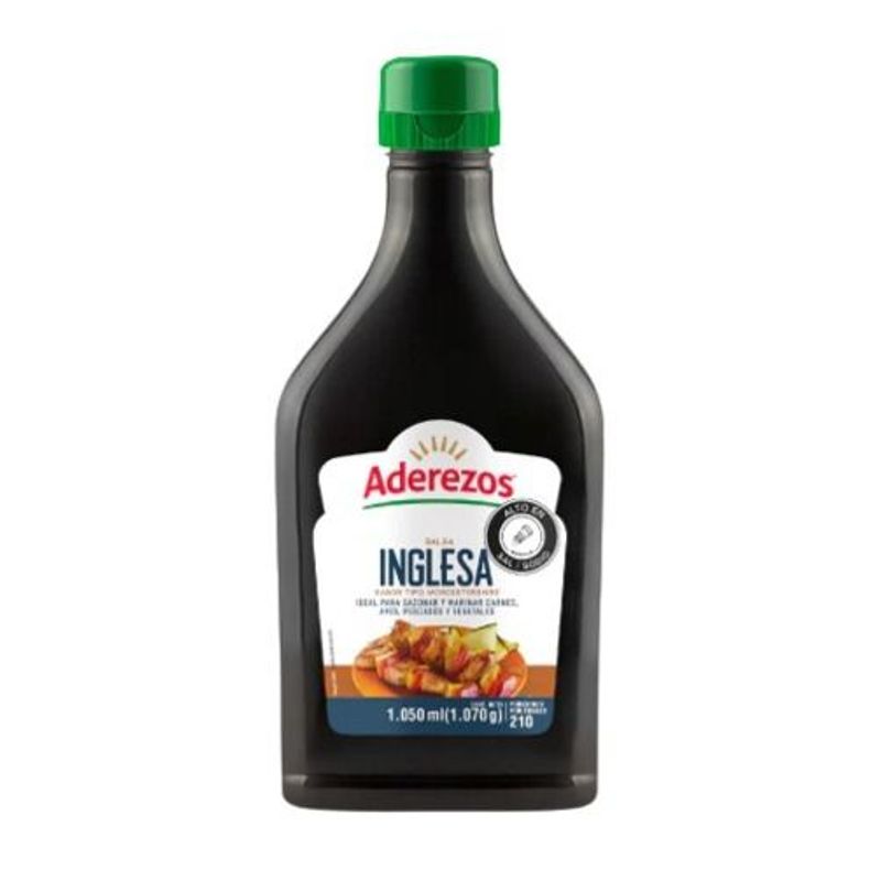 ADEREZOS - Salsa Inglesa Aderezos X 1070g