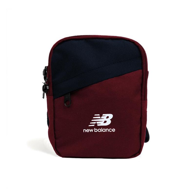 NEW BALANCE - Bolso New Balance Colorblock Sling Bag-Vinotinto