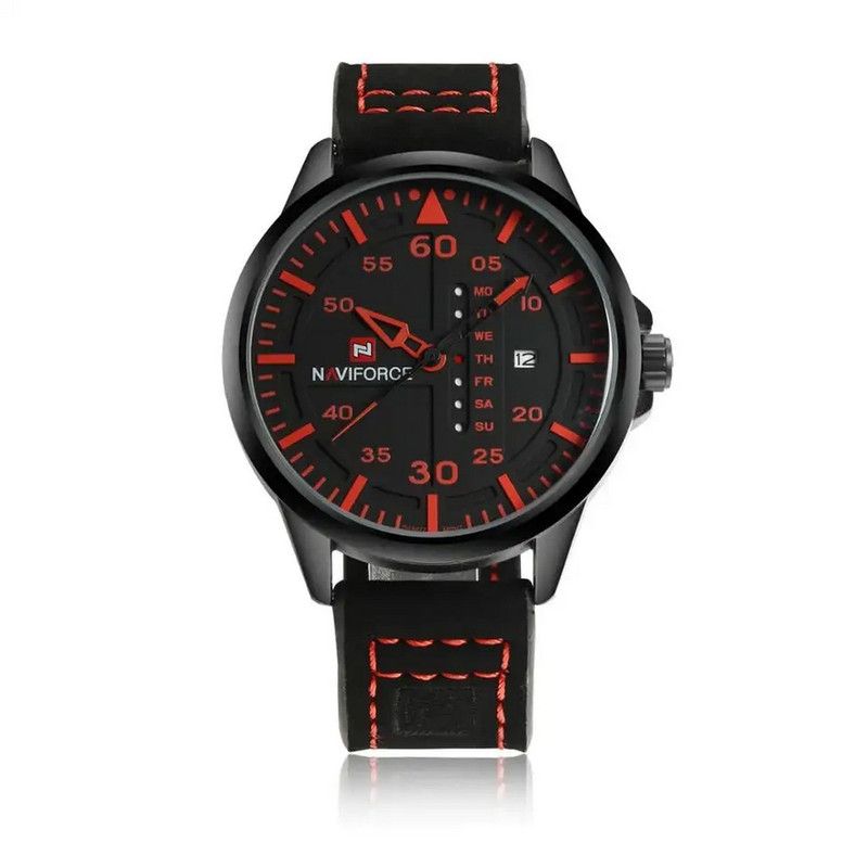 NAVIFORCE - Reloj Naviforce Original Nf 9074 Cuero Hombre + Estuche