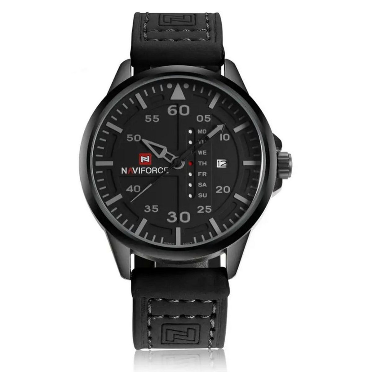 NAVIFORCE - Reloj Naviforce Original Nf 9074 Cuero Hombre + Estuche