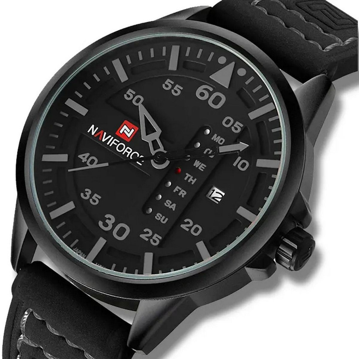 NAVIFORCE - Reloj Naviforce Original Nf 9074 Cuero Hombre + Estuche