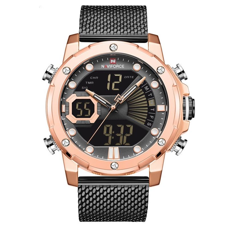 NAVIFORCE - Reloj Naviforce Original Nf9172 Acero Inoxidable + Estuche