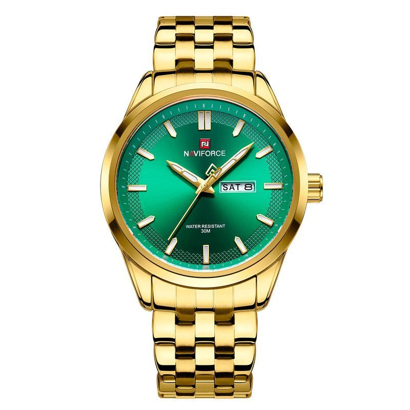 NAVIFORCE - Reloj Naviforce Original Nf 9203 Acero Inoxidable + Estuche