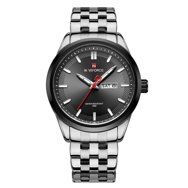 NAVIFORCE - Reloj Naviforce Original Nf 9203 Acero Inoxidable + Estuche
