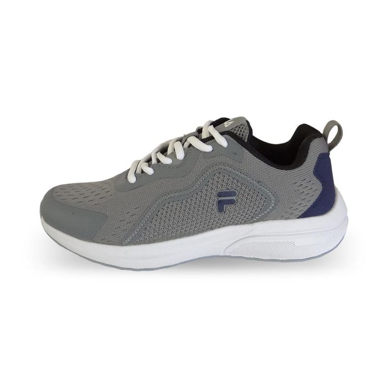 FILA - Tenis Fila Lauher -Gris/Blanco