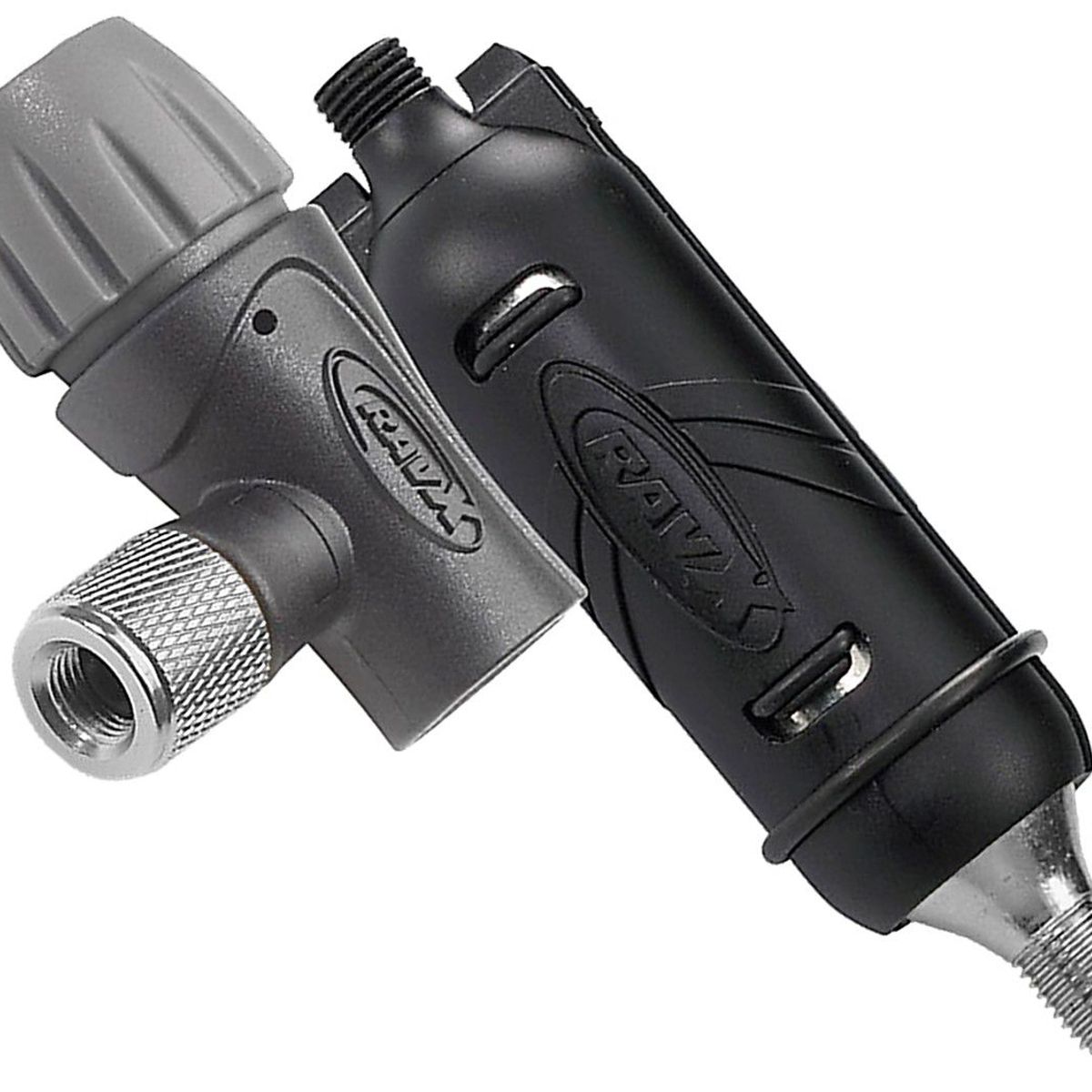 GENERICO - Inflador + Cartucho Co2 Bicicleta Ravx 16 Gramos Rosca Bomba