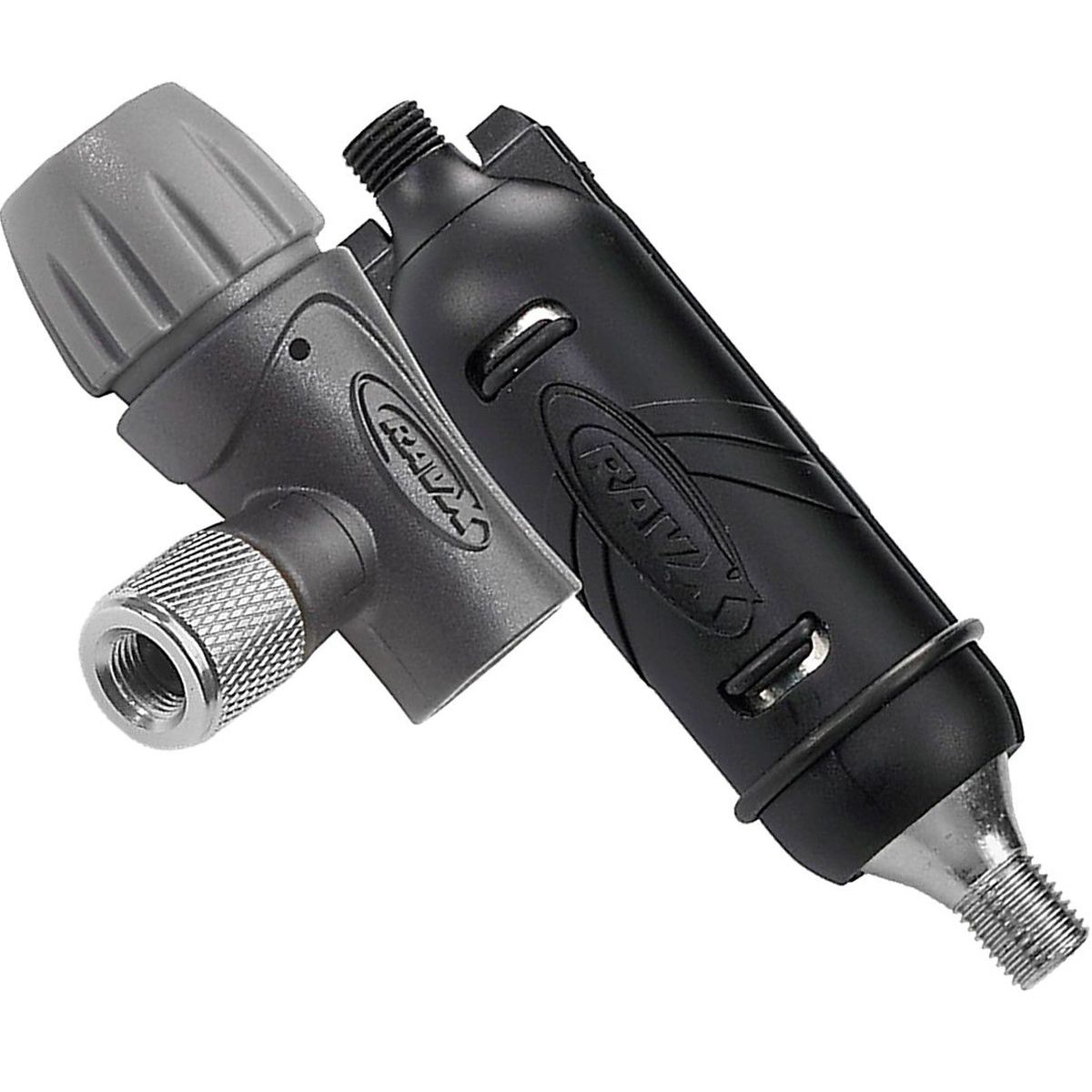 GENERICO - Inflador + Cartucho Co2 Bicicleta Ravx 16 Gramos Rosca Bomba