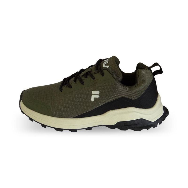 FILA - Tenis Fila Wolf Runner-Verde Militar