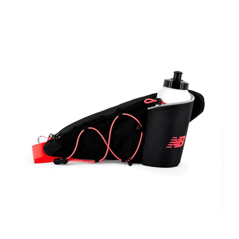 NEW BALANCE - Canguro New Balance Running Bottle Pack-Negro/Naranja