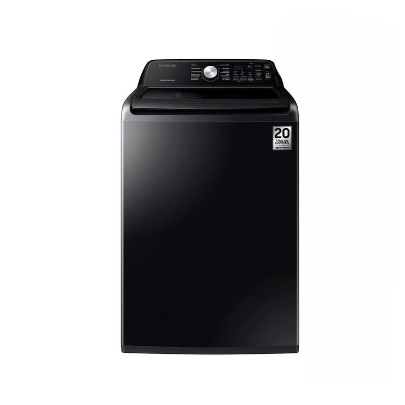 SAMSUNG - Lavadora Samsung WA22B3554GV 22kg/48lb Inverter Negro