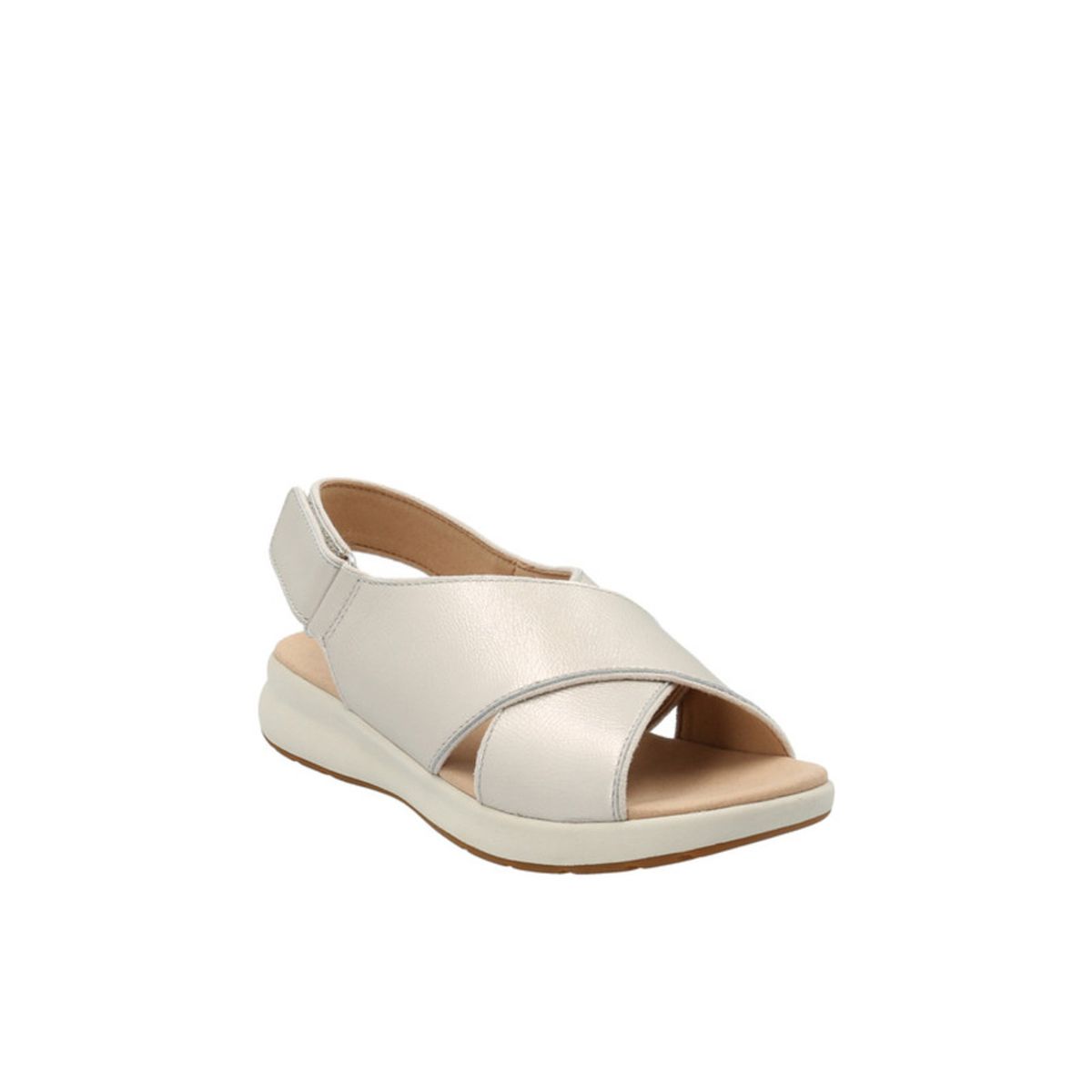 HUSH PUPPIES - Sandalia Mujer Hush Puppies Spinal Cross Plateada HUSH PUPPIES