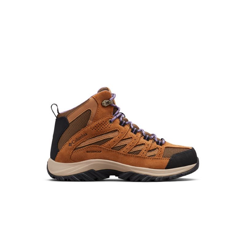 COLUMBIA - Botas Crestwood Mid Water Outdoor Mujer COLUMBIA CAFÉ 1765401-WVK COLUMBIA
