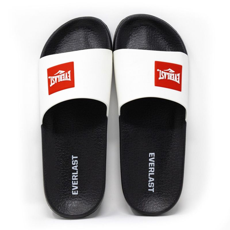 EVERLAST - SANDALIA MASCULINO EVERLAST SLIDES ROJO-BLANCO
