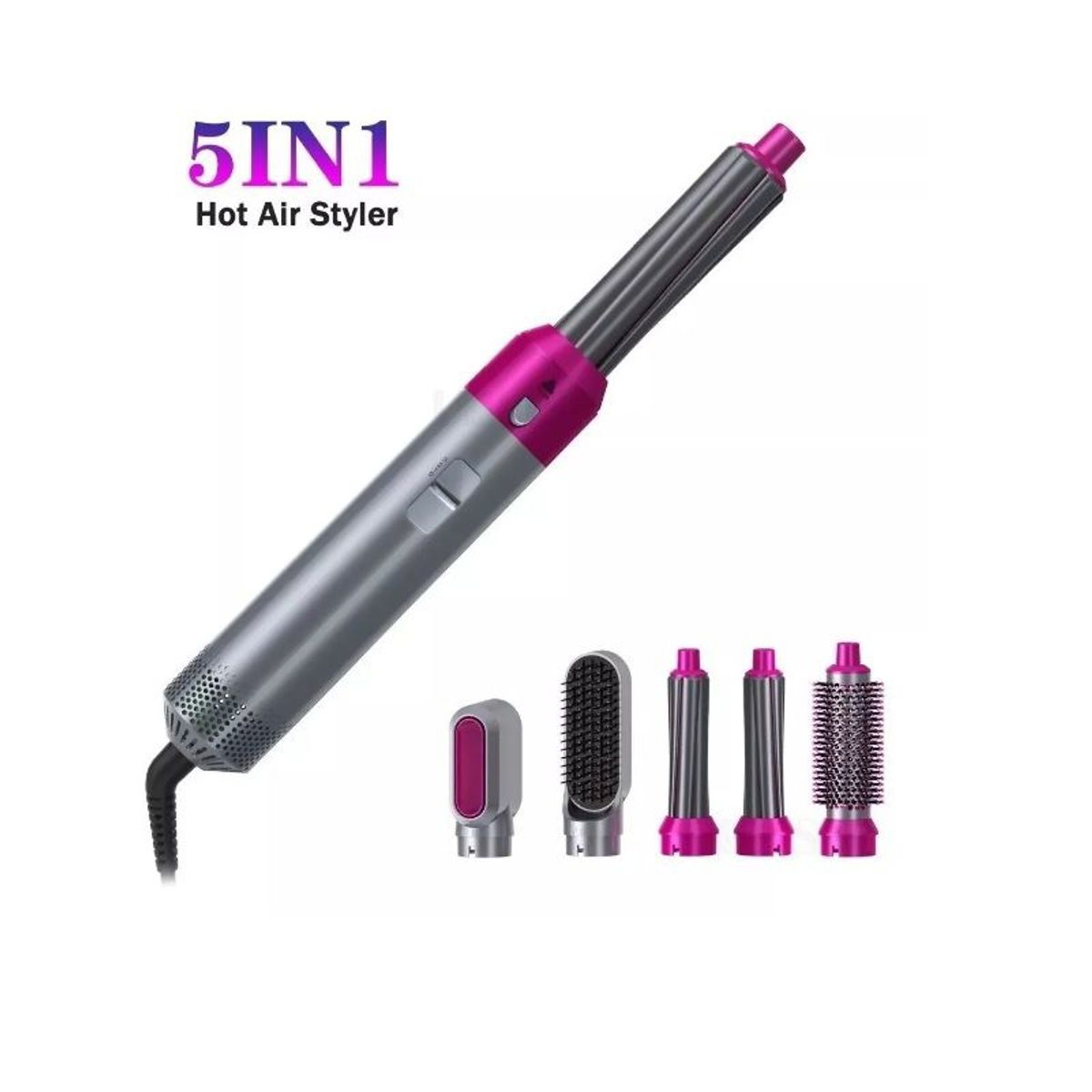 GENERICO - Cepillo Electrico de Pelo 5 En 1 Multifuncional