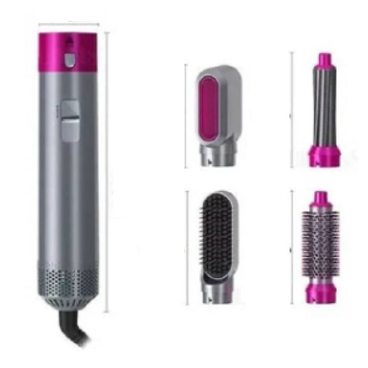 GENERICO - Cepillo Electrico de Pelo 5 En 1 Multifuncional