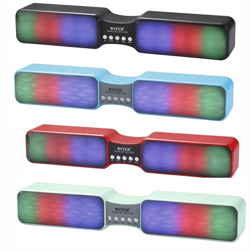 GENERICO - Parlante Bluetooth Barra Wireless Estéreo Radio Fm