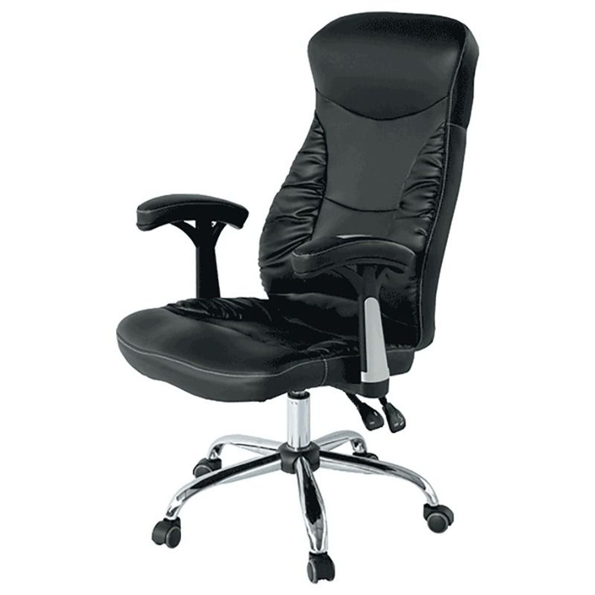 ZER - SILLA PARA OFICINA EJECUTIVA EN CUERINA RECLINABLE GIRATORIA BELGRADO