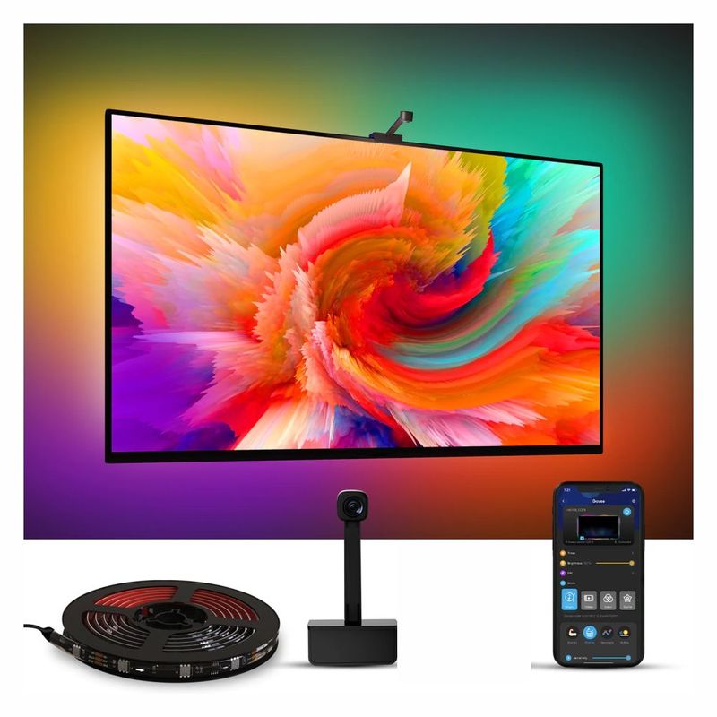 GENERICO - Cinta Tira Led Govee Immersion Rgbic Iluminación Tv  Cámara